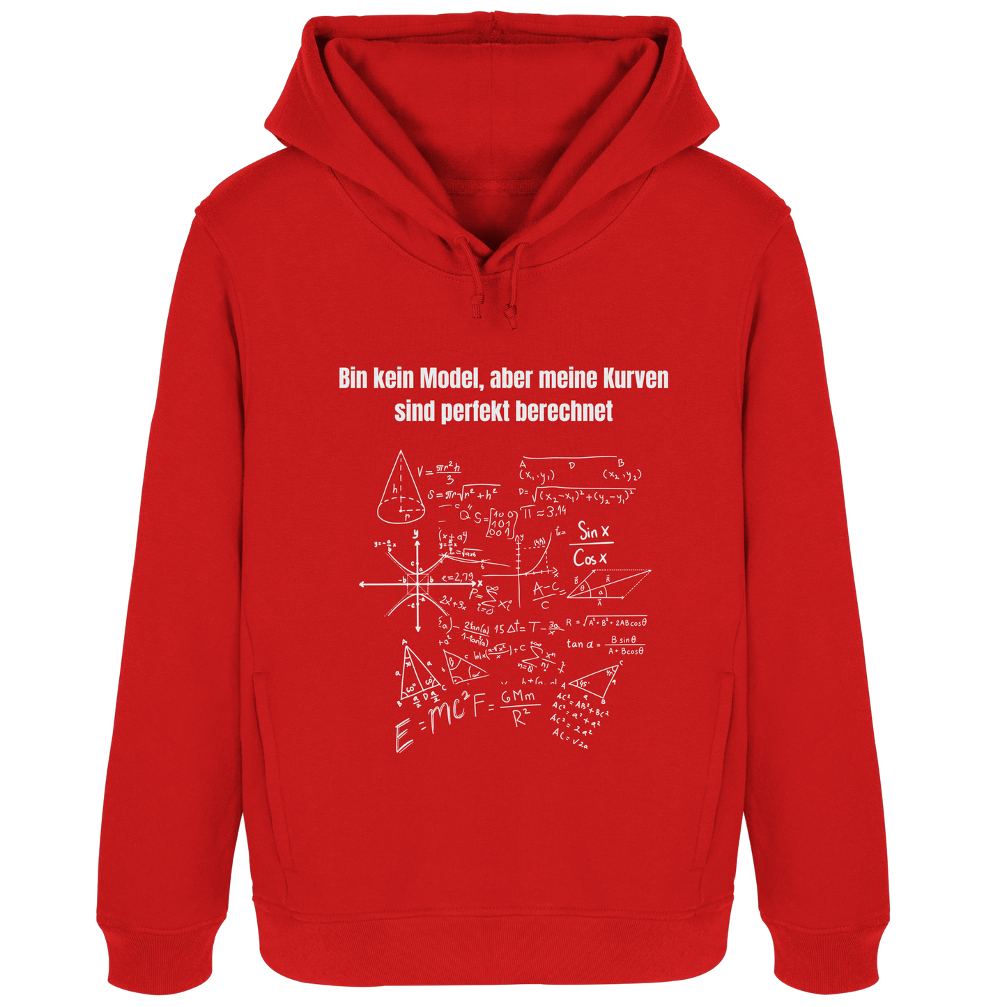 Bin kein Model - Womens Organic Hoodie B&C